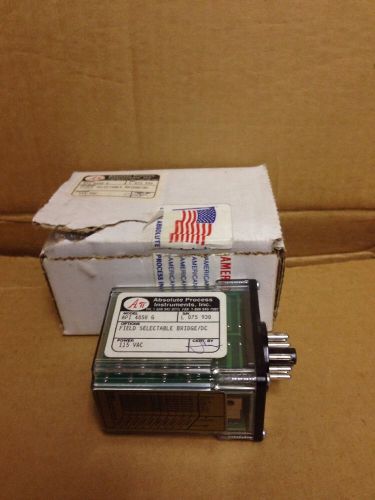 Absolute Process Instruments API 4058 G Field Selectable Bridge/DC115V NEW