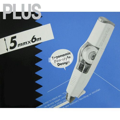 PLUS Correction Tape WH-605 + Refill WH-605R 5mm x 6m