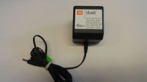 ZZ1: JBL Duet Speakers AC Adapter Power Supply 700-0034-001 A481511OT O/P15vac