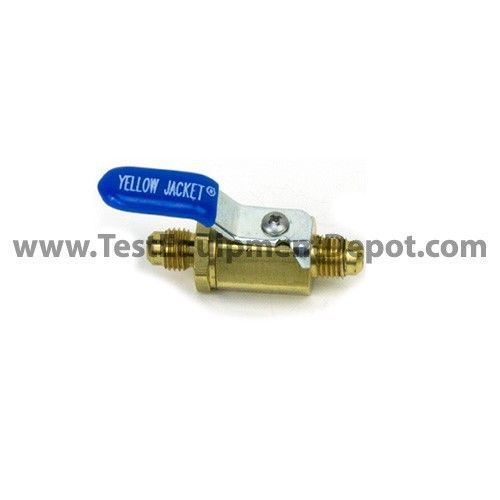 Yellow jacket 93834 ball valve 1/4&#034; sae male fl. x male fl. for sale