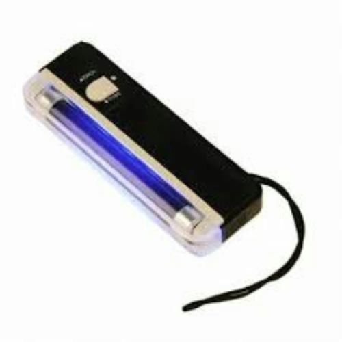 New Stalwart 2 in 1 UV Black Light Torch Portable Fake Money Cash Detector black