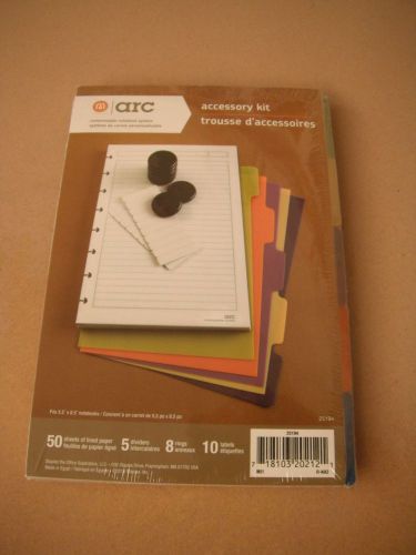 *NEW* Staples Arc Notebook System Accessory Kit, Junior Size,