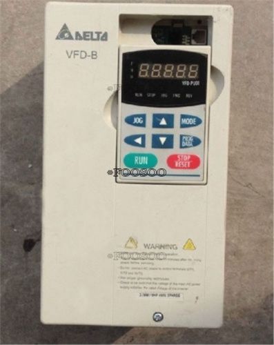 Used Delta Inverter VFD037B43A 3.7KW 380W Tested