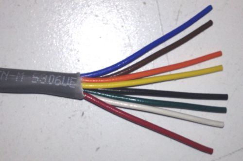 BELDEN  5306UE 18 AWG GAUGE 8 CONDUCTOR  MULTICORE CABLE WIRE, 152.4M, 300V 5FT