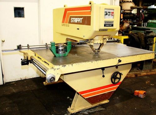 1984 strippit 30 ton super 30/30 semi-automatic fabricator / punch press for sale