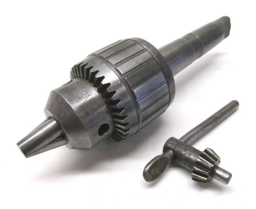 Jacobs 1/8&#034; to 3/4&#034; ball bearing super drill chuck w/ 4mt shank - #18n for sale