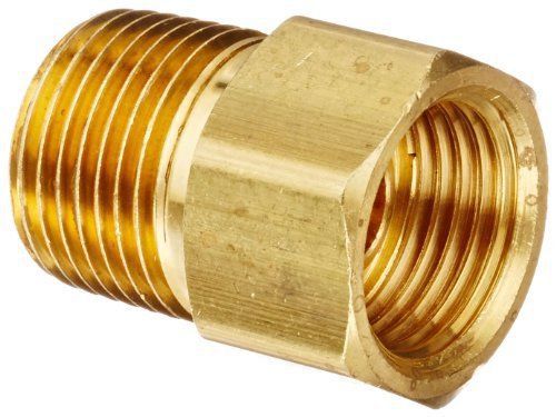 Eaton weatherhead 202x6x6 brass ca360 inverted flare brass fitting  adapter  3/8 for sale