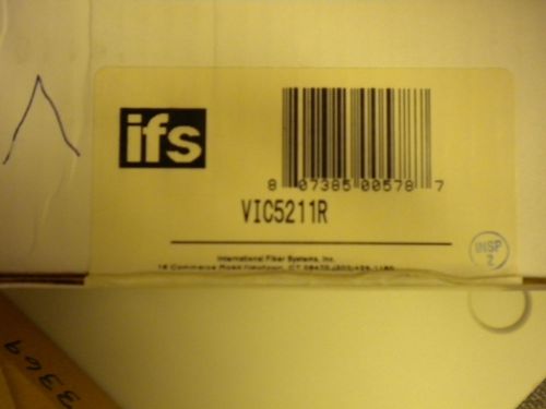 IFS  VIC5211R Fiber Optic Intercom System