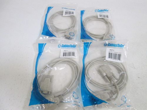 LOT OF 4 CABLES TOGO EXTENSION CABLE #02711 *NEW IN FACTORY BAG*