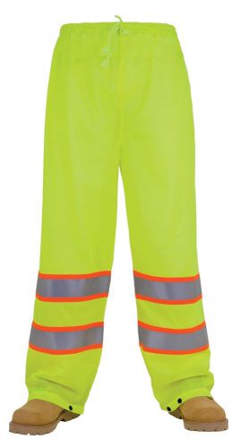 Hi-viz lime green mesh pants - class e -xlarge for sale