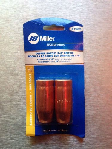 Miller 198855 Nozzle,5/8 In Orifice Tapered. Pkg = 2