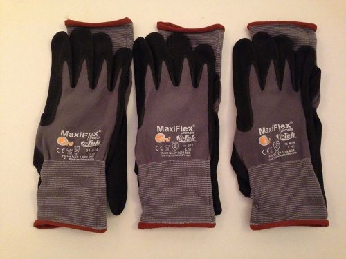 ATG G-Tek 34-874/L Large Maxiflex Ultimate Work Gloves (3 Pair)