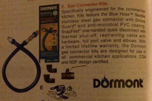 Dormont Safety System Gas Connector Kits.