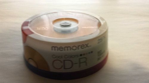 MEMOREX CD-R RECORDABLE DISCS 25PK.