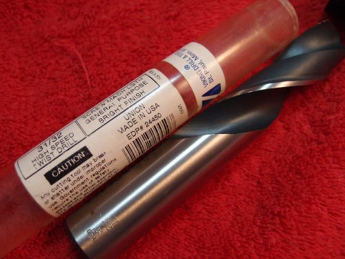 New viking drill 260 24450 31/32&#034; hss screw machine length drill 118° point for sale