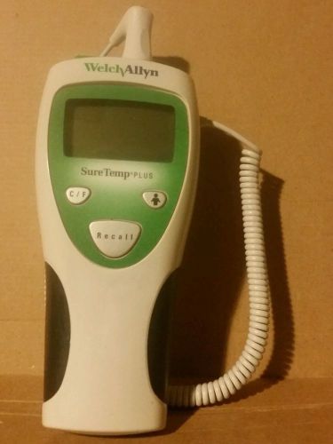 Welch Allyn SureTemp Plus 690 Oral Thermometer medical  pediatric geriatric