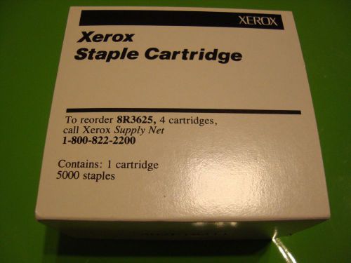 XEROX 8R3625 STAPLE CARTRIDGE REFILL, 1 BOX (5,000) STAPLES, NEW