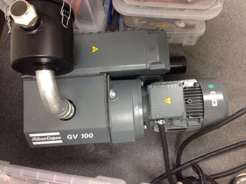 Atlas copco gv 100 vacuum pump - 61.8 cfm pumping speed for sale