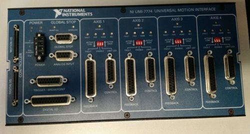 NI UMI-7774 2 and 4-Axis Universal Motion Interfaces