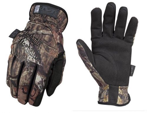 Mechanix Wear MFF-730-009 Men&#039;s Mossy Oak Green Fast Fit Gloves - Size Medium