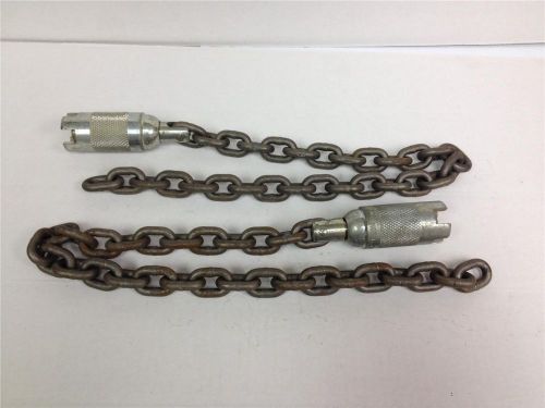 Gardner bender cp8000 cp-503 cable puller chain stop nut &amp; chain assembly lot for sale