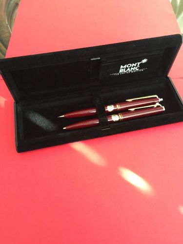 Montblanc Meisterstuck Ball Point Pen &amp; Lead Pencil Set