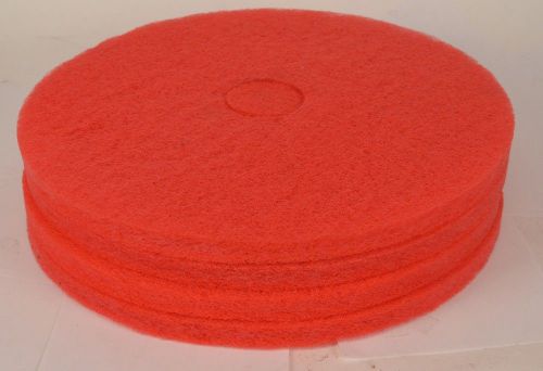 Lot of 4 NEW Pro Link Red 20&#034; Buffer Cleaner Pads