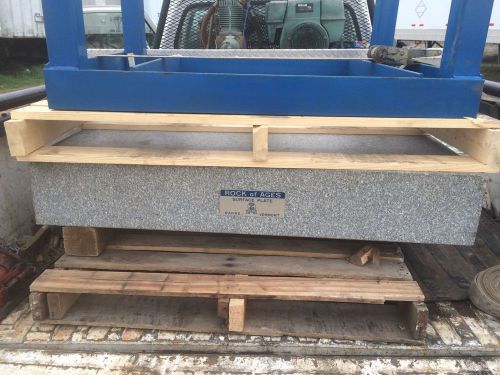 Rock Of Ages Surface Plate 36&#034; X 48&#034; X 8&#034; Granite Surface Inspection Plate