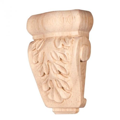 Cherry Wood- Small Acanthus Corbel-2-7/8&#034; x 1-1/2&#034; x 4-1/2&#034;-  # CORP-1CH