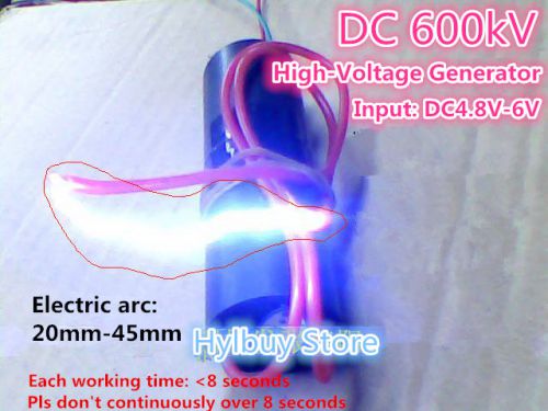 DC 600kV High-voltage Generator Boost Power Module Ignitor Long Electric Arc