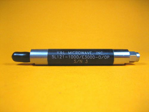 K&amp;L Microwave -  5L121-1000/E3000-O/OP -  Bandpass Filter