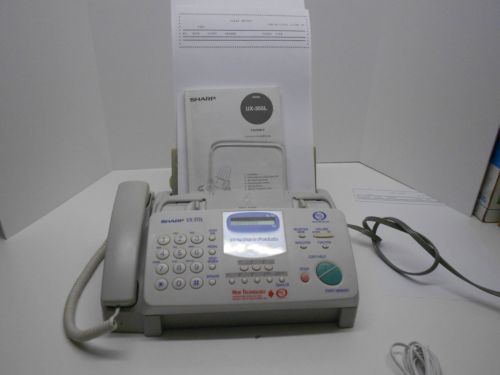 Sharp UX-355L Fax Machine Tested
