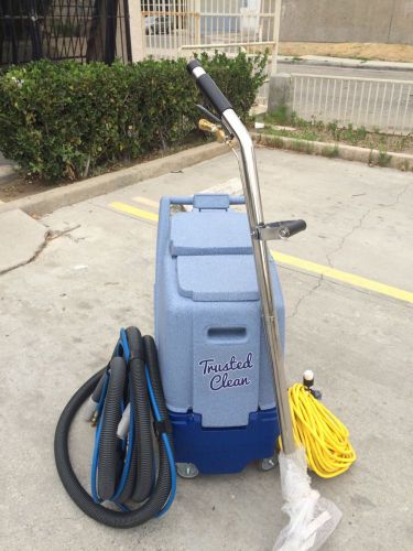 Carpet cleaner w/heat complete with two jet wand and 25&#039; vacuum and solutio hose