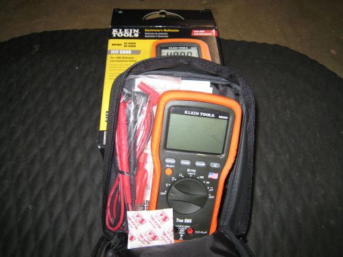 Klein Tools MM5000 Electrician&#039;s True RMS Multimeter TRMS **Made in USA**