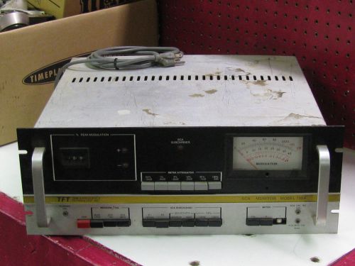 TFT Time and Frequency Technology 730a FM SCA Broadcast Modulation analyzer