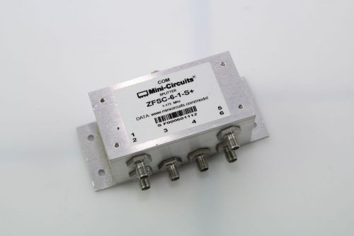 Mini-Circuits Power Splitter/Combiner ZFSC-6-1-S+ 1-175MHz