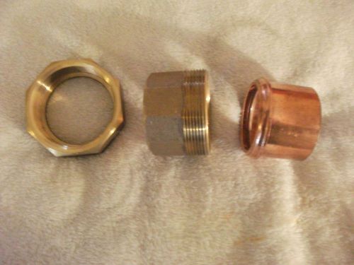 2&#034; copper union copper to brass for sale