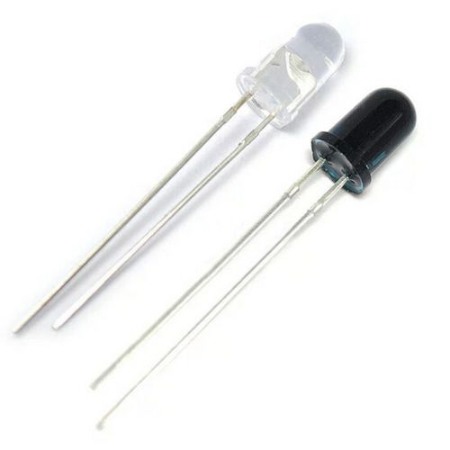 20x Launch and Receiver Infrared Diodes Emitter 5mm 940nm IR LEDs HPP