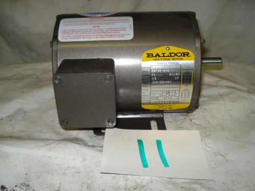 NEW! Baldor AC motor M3010, .50hp, 1725rpm, 48 fr., 230/460, ODP, 3ph, 34F02-872