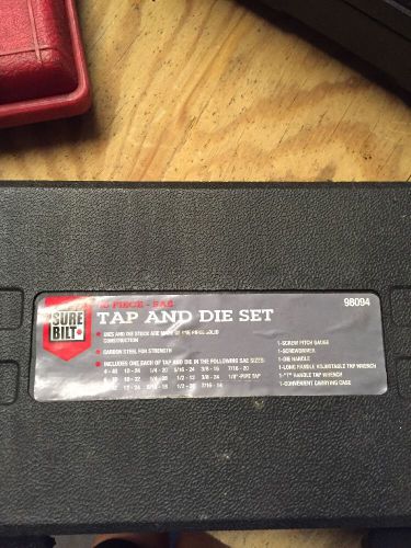 40 Piece Tap and Die Set Sure Bilt