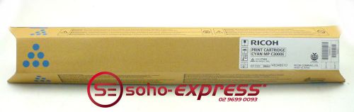 GENUINE RICOH TONER CARTRIDGE CYAN MP C3000E