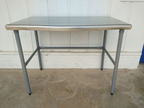 Stainless steel prep table 48&#034; x 30&#034; x 35 1/2&#034; #1210 for sale