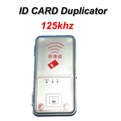 Id card duplicator (125khz) write 4305,5577,5200,8265 chip id card copier for sale