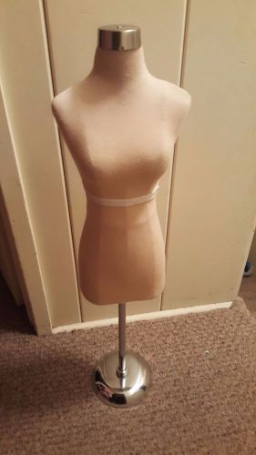 Miniature Mannequin Bust with Adjustable stand