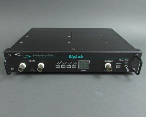 Spectral Dynamics / SigLab 50-21 Dynamic Signal Analyzer MC50-84