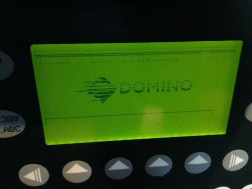 Domino printer a200 control panel keys display