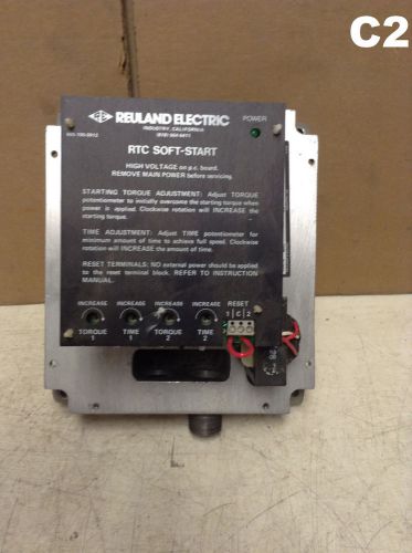 Reuland Electric RTC-025-246-ONO-E RTC Soft-Start Motor Control 7.5HP 460V