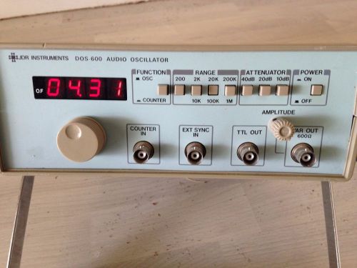 JDR Instruments DOS-600 Audio Oscillator