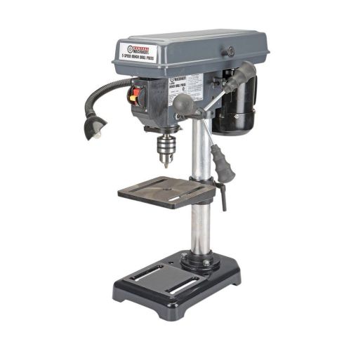 DRILL PRESS - 5 Speed 8 in. - Bench mount - Table rotates 360 degrees