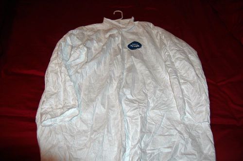 Tyvek Long Sleeve Shirt with Snaps Large (Qty of 10)